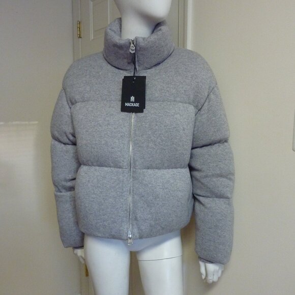 MACKAGE Tessy-K Wool & Cashmere Down Jacket (Missing Hood ) - Picture 1 of 9